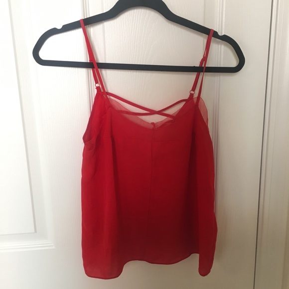 Red ASOS Tank Top - Picture 1 of 3